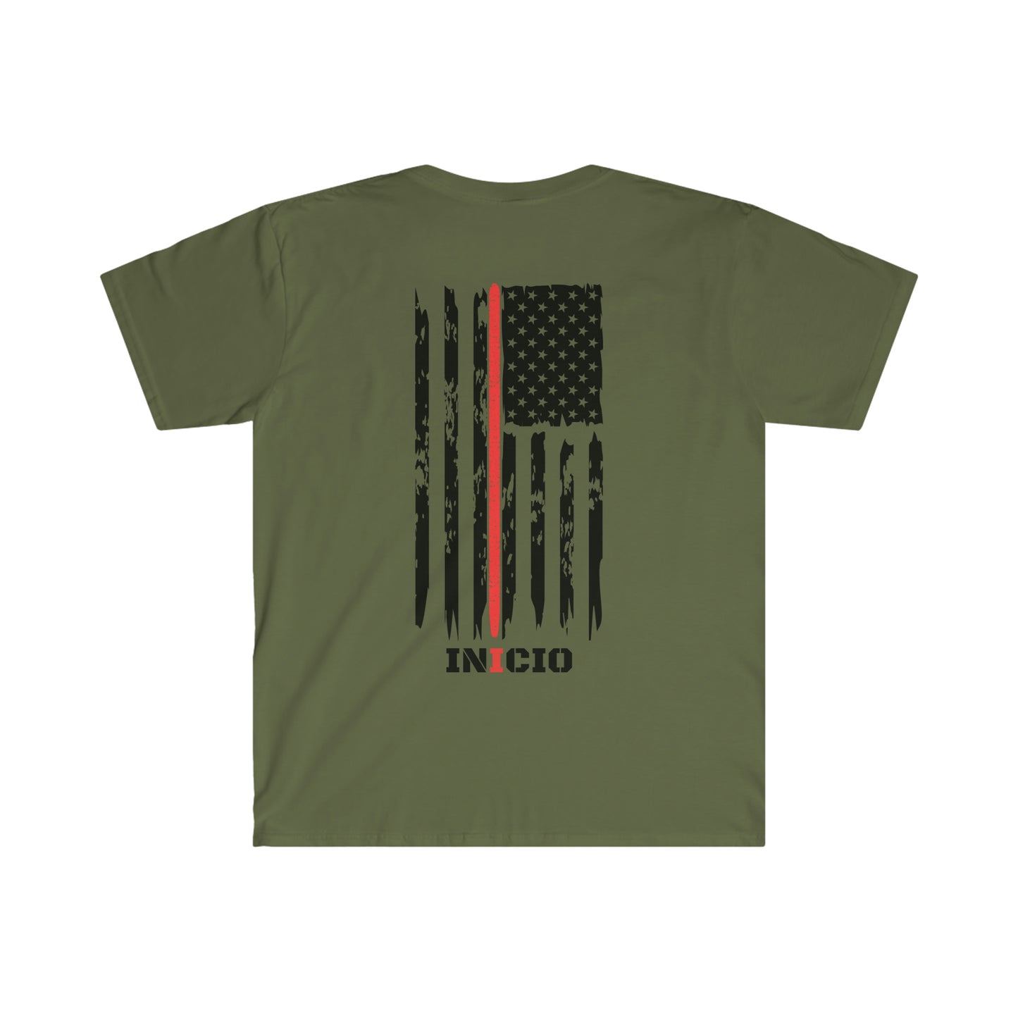 FIRE FIGHTER Fitted Tee - American Hero's Line Up