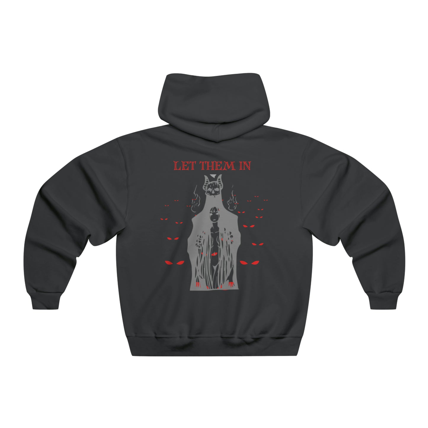 Men's Hoodie LET THEM IN - Demon Line Up