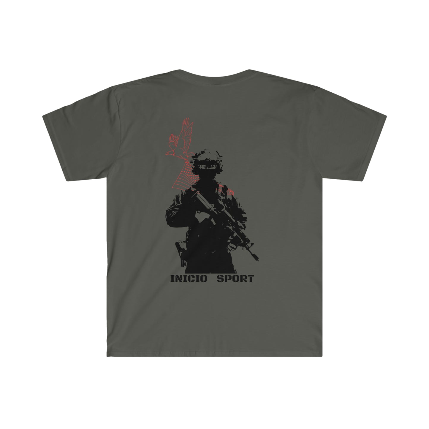 BITE THE BULLET MILITARY Fitted Tee - American Hero's Line Up