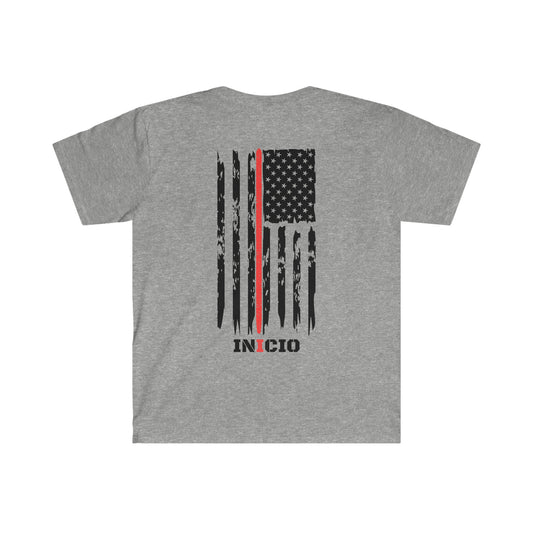 FIRE FIGHTER Fitted Tee - American Hero's Line Up