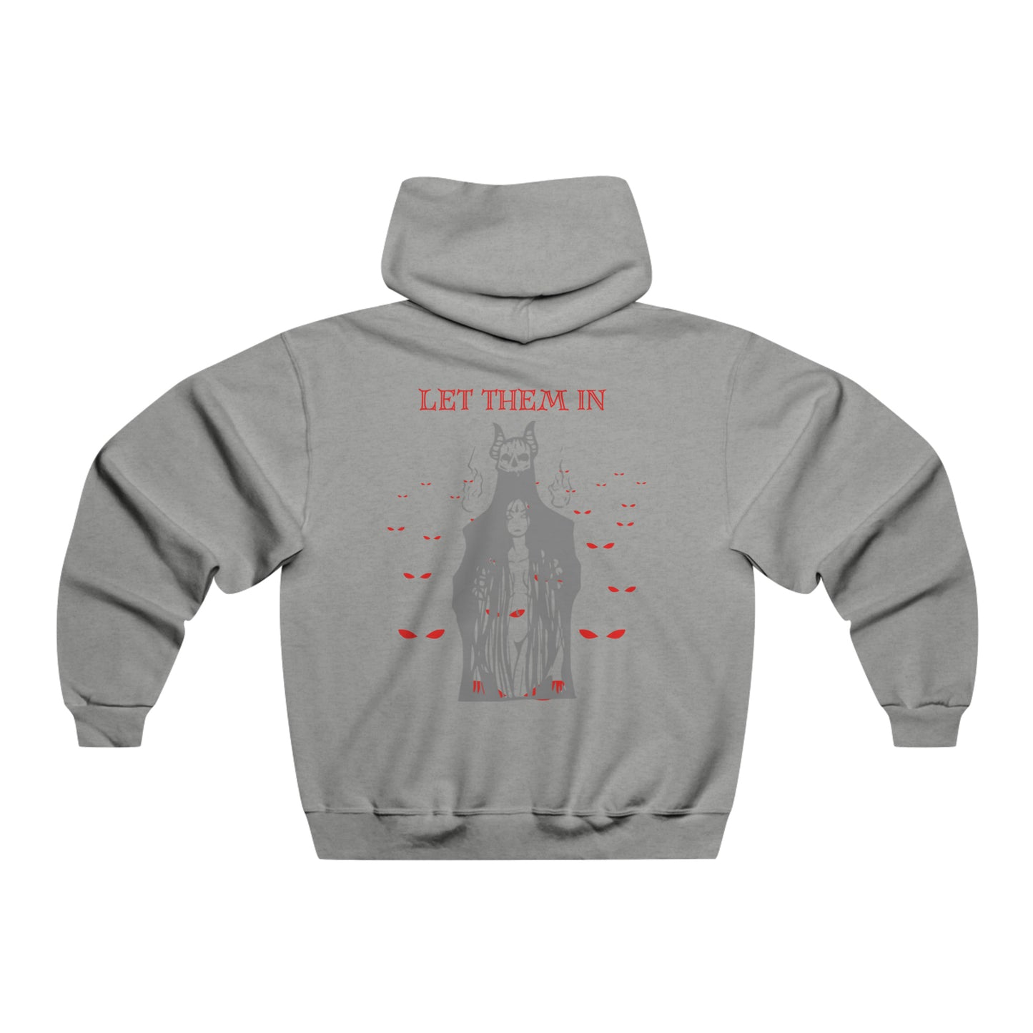 Men's Hoodie LET THEM IN - Demon Line Up